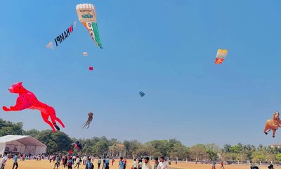 ಹಂಪಿ ಉತ್ಸವದಲ್ಲಿ ಗಾಳಿಪಟ ಉತ್ಸವಕ್ಕೆ ಚಾಲನೆ