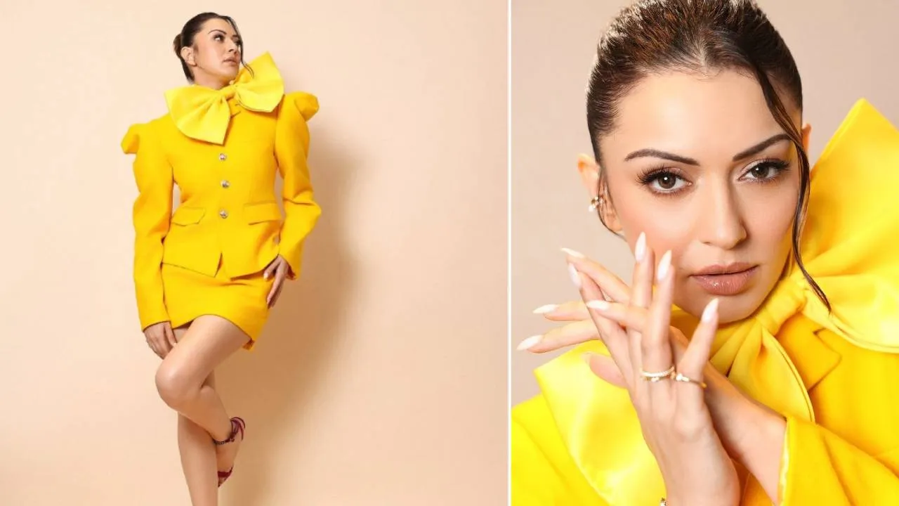 Star Fashion Review 2026: ಸ್ಕರ್ಟ್ ಸೂಟ್‌ನಲ್ಲಿ ಸೂರ್ಯಕಾಂತಿಯಂತೆ ನಳನಳಿಸಿದ ಹನ್ಸಿಕಾ - Image 1