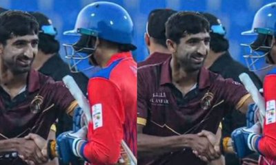 ಪಾಕ್‌ ಆಟಗಾರನ ಕೈಕುಲುಕಿದ  ಹರ್ಭಜನ್‌ ಸಿಂಗ್‌; ಭಾರೀ ಟೀಕೆ