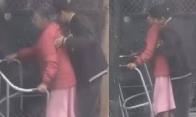 ವೃದ್ಧ ತಾಯಿಯ ಕೂದಲನ್ನು ಎಳೆದು ಥಳಿಸಿದ ಮಗಳು: ಕಿಡಿಕಾರಿದ ನೆಟ್ಟಿಗರು!