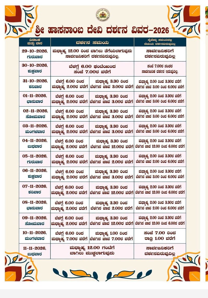 Hasanamba Jatra Mahotsava