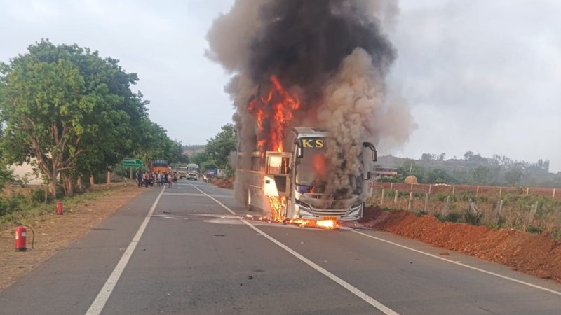 Haveri Bus Fire
