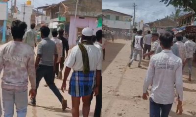 ಹಾವೇರಿಯಲ್ಲಿ ಮಸೀದಿ ಮುಂದೆ ಪಟಾಕಿ ಸಿಡಿಸಿದ್ದಕ್ಕೆ ರೈತನ ಕೈ ಕಟ್‌