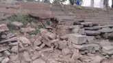ಕುಸಿಯುತ್ತಿವೆ ರಟ್ಟಿಹಳ್ಳಿಯ ಕುಮದ್ವತಿ ನದಿ ದಡದಲ್ಲಿನ ಕಲ್ಲಿನ ಮೆಟ್ಟಿಲುಗಳು