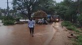 ಹಾವೇರಿಯಲ್ಲಿ ಮುಂಗಾರು ಮಳೆ ಅಬ್ಬರ; ಹಲವಡೆ ಸಂಚಾರಕ್ಕೆ ಅಡ್ಡಿ