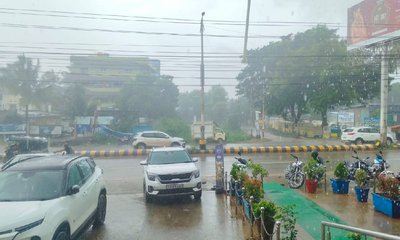 ಹಾವೇರಿಯಲ್ಲಿ ವರುಣನ ಆರ್ಭಟ: ರೈತರ ಮುಖದಲ್ಲಿ ಮಂದಹಾಸ