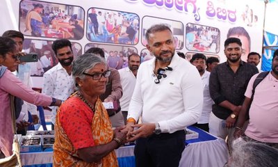ಬಡವರ ಆರೋಗ್ಯಕ್ಕೆ ಉಚಿತ ಶಿಬಿರ; 400ಕ್ಕೂ ಹೆಚ್ಚು ಮಂದಿಗೆ ತಜ್ಞರಿಂದ ತಪಾಸಣೆ