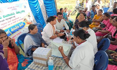 45 ಗ್ರಾಮ ಪಂಚಾಯಿತಿಗಳಲ್ಲಿ ಆರೋಗ್ಯ ಶಿಬಿರ