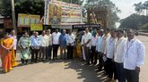 ಹೊಸಪೇಟೆಯಲ್ಲಿ ಕಿತ್ತೂರು ರಾಣಿ ಚೆನ್ನಮ್ಮ ಜ್ಯೋತಿ ರಥಯಾತ್ರೆಗೆ ಸ್ವಾಗತ