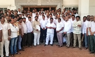 ಎಸ್.ಟಿ ಸಮುದಾಯಕ್ಕೆ ಶೇ.7ರಷ್ಟು ಮೀಸಲಾತಿ ಜಾರಿಗೆ ಆಗ್ರಹಿಸಿ ಪ್ರತಿಭಟನೆ