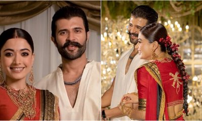 rashmika mandanna wedding reception video