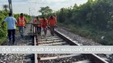ರೈಲ್ವೆ ಹಳಿಯಲ್ಲಿ  ಐಇಡಿ ಸ್ಫೋಟ