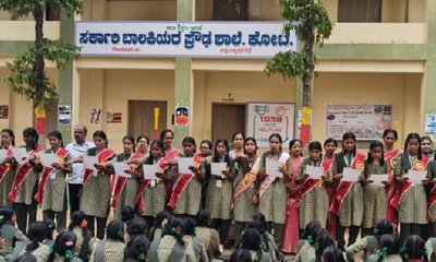 Gauribidanur News: ಶಾಲಾ ಸಂಸತ್ ಚುನಾವಣೆ
