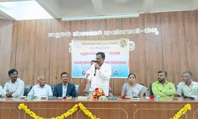 ನಮ್ಮ ಸರ್ಕಾರ ಪತ್ರಕರ್ತರ ಪರವಾಗಿದೆ: ಶಾಸಕ‌ ಎಸ್.ಆರ್.ಶ್ರೀನಿವಾಸ್