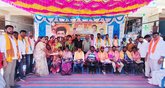ಬಿಜೆಪಿ ಮುಖಂಡರ ಹುಟ್ಟುಹಬ್ಬದ ಪ್ರಯುಕ್ತ ಹಣ್ಣು ಹಂಪಲು ವಿತರಣೆ