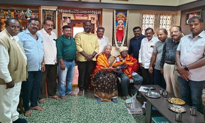 ದತ್ತಿ ಪ್ರಶಸ್ತಿಗೆ ಆಯ್ಕೆಯಾದ ಹಿರಿಯ ಪತ್ರಕರ್ತರಿಗೆ ಸನ್ಮಾನ
