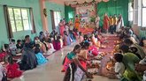ಶಾಲೆಯಲ್ಲಿ ಅರ್ಥಪೂರ್ಣ ಅಕ್ಷರಾಭ್ಯಾಸ, ಗುರುವಂದನೆ