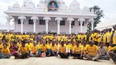 ಕೈವಾರದಲ್ಲಿ ಮೈಸೂರಿನ 500ಕ್ಕೂ ಹೆಚ್ಚು ಯೋಗಬಂಧುಗಳು
