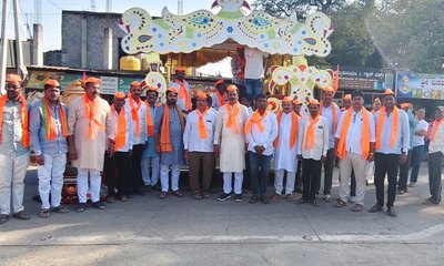 Indi News: ಇಂಡಿಯಲ್ಲಿ ವಿರಾಟ ಹಿಂದು ಶೋಭಾಯಾತ್ರೆ