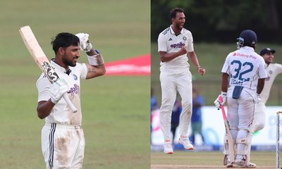 IND vs SL: ಎರಡನೇ ದಿನ ಭಾರತಕ್ಕೆ ಸಿಹಿ, ಶ್ರೀಲಂಕಕ್ಕೆ ಕಹಿ!
