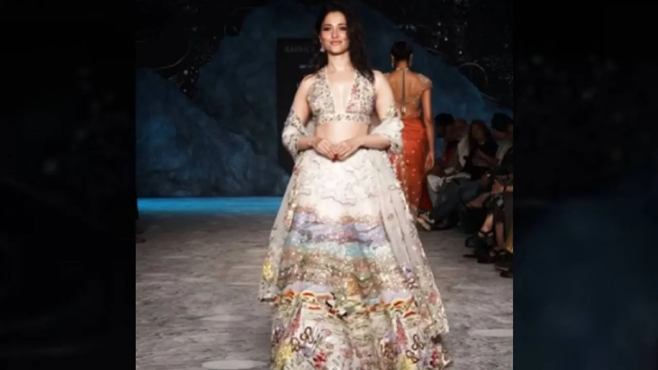 India Couture Week 2025: ಇಂಡಿಯಾ ಕೌಚರ್ ವೀಕ್‌ನಲ್ಲಿ ನಟಿ ತಮನ್ನಾ ಧಮಾಕ - Image 3