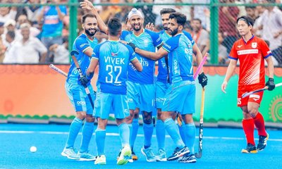 ಹಾಕಿ ಏಷ್ಯಾ ಕಪ್‌ ಟೂರ್ನಿಯ ಸೂಪರ್‌ 4ಕ್ಕೆ ಅರ್ಹತೆ ಪಡೆದ ಭಾರತ!
