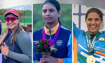 ಭಾರತದ ಮಹಿಳಾ ಟ್ರ್ಯಾಪ್ ಶೂಟಿಂಗ್ ತಂಡಕ್ಕೆ ಬೆಳ್ಳಿ ಪದಕ