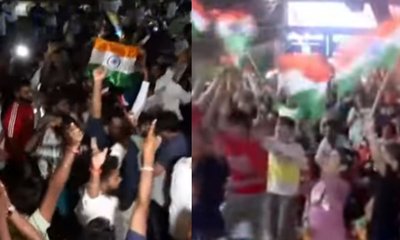 ಟೀಂ ಇಂಡಿಯಾ ಗೆಲುವು; ರಾಜ್ಯಾದ್ಯಂತ ಅಭಿಮಾನಿಗಳ ಸಂಭ್ರಮ