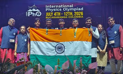 ಫಿಸಿಕ್ಸ್‌ ಒಲಿಂಪಿಯಾಡ್‌ನಲ್ಲಿ ಭಾರತಕ್ಕೆ 5 ಚಿನ್ನದ ಪದಕ