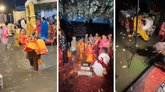 ಮದುವೆ ಮಂಟಪಕ್ಕೆ ನುಗ್ಗಿದ ನೀರು: ಮದುಮಗಳನ್ನು ಎತ್ತಿಕೊಂಡ ವರ