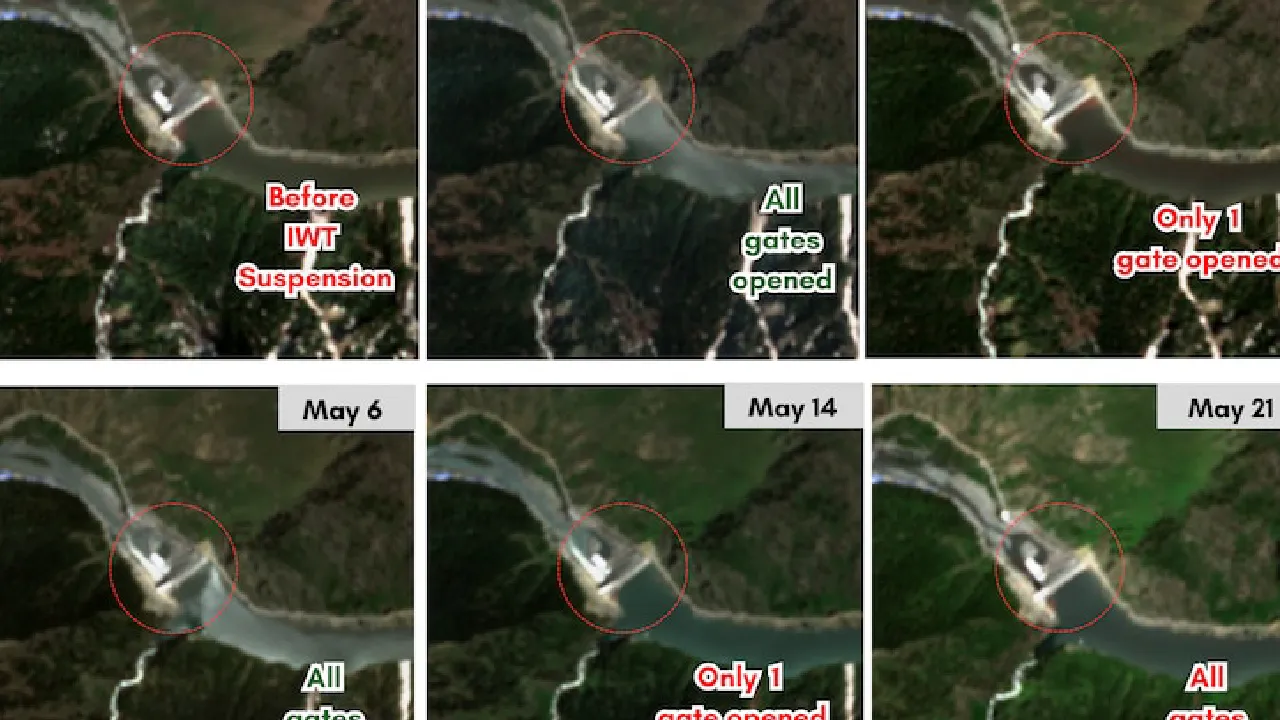 Indus River: ಸಿಂಧೂ ನದಿ ನೀರು ಒಪ್ಪಂದ ರದ್ದು; ಹೇಗಿದೆ ಚಿತ್ರಣ.... ಸ್ಯಾಟ್‌ಲೈಟ್‌ ಫೋಟೋಗಳು ಏನು ಹೇಳುತ್ತವೆ? - Image 2