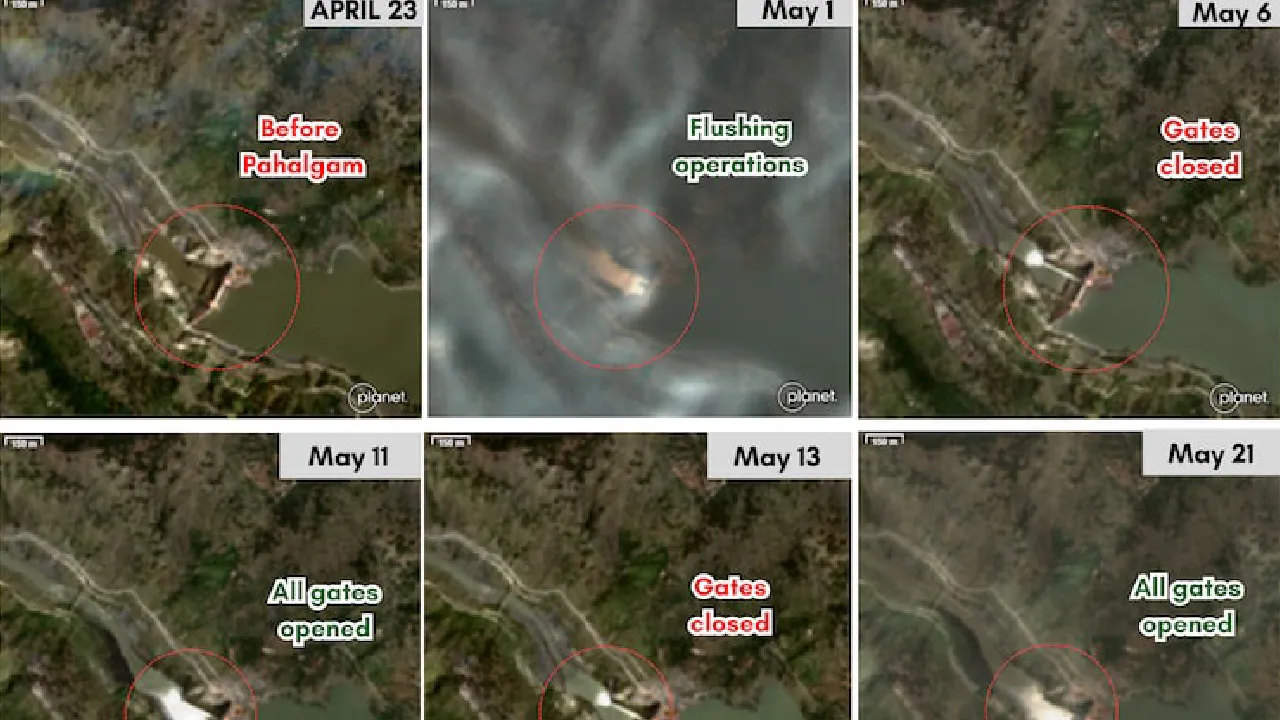 Indus River: ಸಿಂಧೂ ನದಿ ನೀರು ಒಪ್ಪಂದ ರದ್ದು; ಹೇಗಿದೆ ಚಿತ್ರಣ.... ಸ್ಯಾಟ್‌ಲೈಟ್‌ ಫೋಟೋಗಳು ಏನು ಹೇಳುತ್ತವೆ? - Image 3