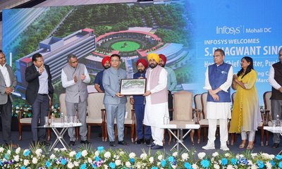 ಮೊಹಾಲಿಯಲ್ಲಿ ಇನ್ಫೋಸಿಸ್ ಅಭಿವೃದ್ಧಿ ಕೇಂದ್ರ ವಿಸ್ತರಣೆ