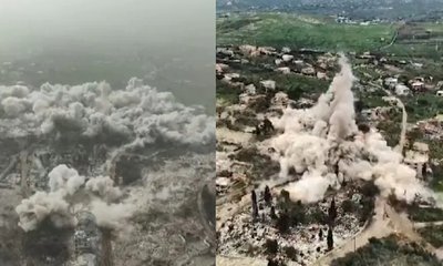 ಲೆಬನಾನ್‌ ಮೇಲೆ ದಾಳಿ; ಇಡೀ ಹಳ್ಳಿಯನ್ನೇ ಸ್ಫೋಟ ಮಾಡಿದ ಇಸ್ರೇಲ್‌!