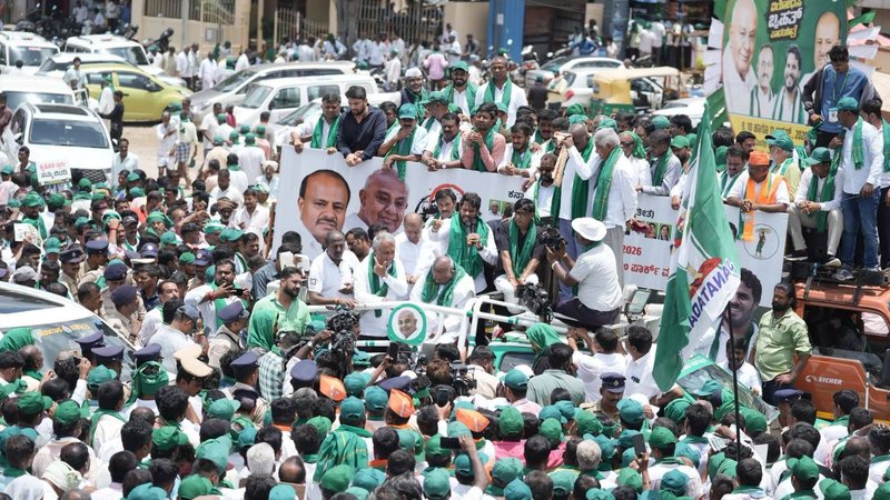 JDS Padayatra (1)