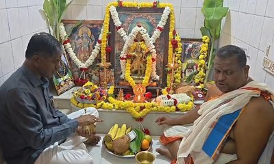 ನಾಡಿನ ಸಮೃದ್ಧಿಗೆ ಪ್ರಾರ್ಥಿಸಿದ ಜೆ.ಕೆ. ಕೃಷ್ಣಾರೆಡ್ಡಿ