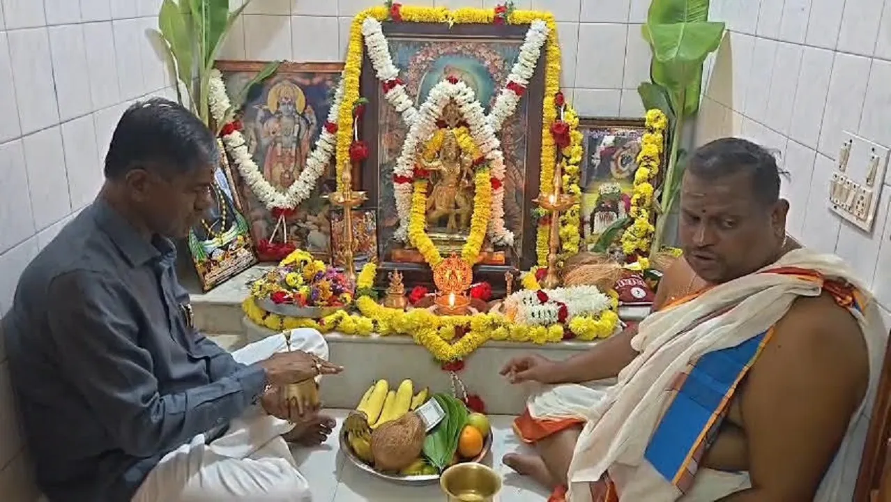 ನಾಡಿನ ಜನತೆ ಸುಖ-ಶಾಂತಿ, ಸಮೃದ್ಧಿಯಿಂದ ಬಾಳಲೆಂದು ಪ್ರಾರ್ಥಿಸಿದ ಜೆ.ಕೆ. ಕೃಷ್ಣಾರೆಡ್ಡಿ