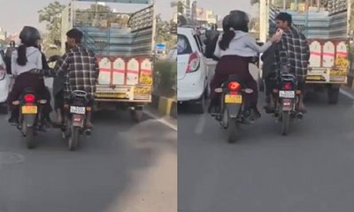 ಬೈಕ್‌ನಲ್ಲಿದ್ದ ಹೋಗುತ್ತಿದ್ದ ಯುವತಿಗೆ ಕಿರುಕುಳ ನೀಡಿದ ಪುಂಡರು