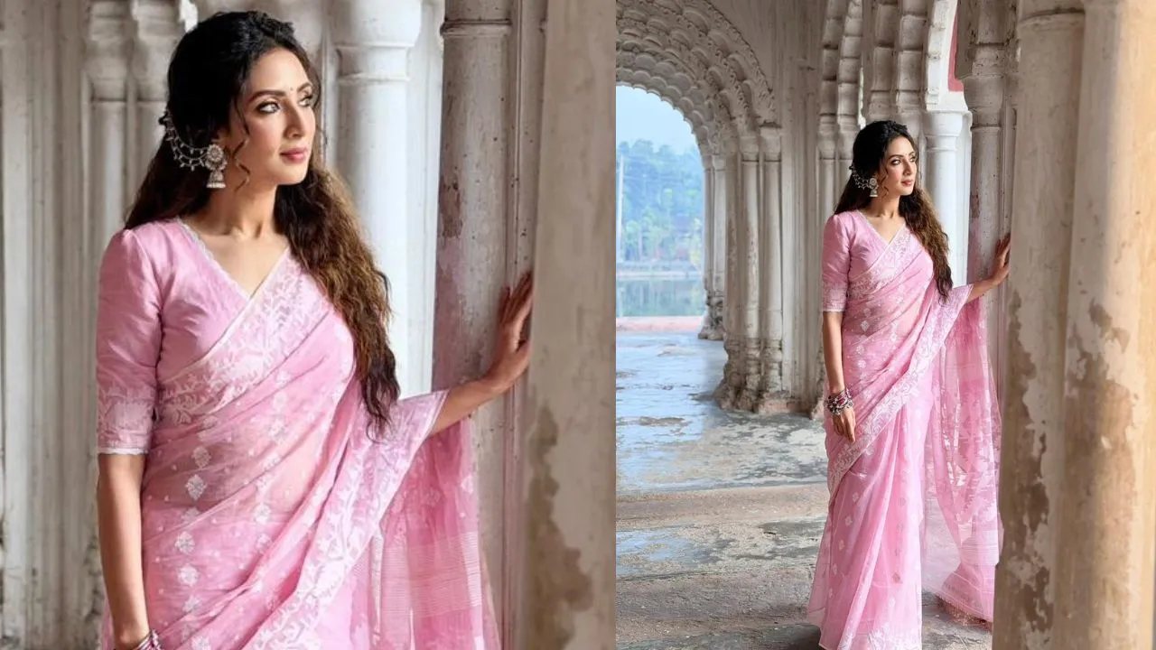 Saree Fashion 2026: ಯುವತಿಯರನ್ನು ಸೆಳೆದ ತಿಳಿ ವರ್ಣದ ಜಾಮ್ದಾನಿ ಸೀರೆಗಳು - Image 1