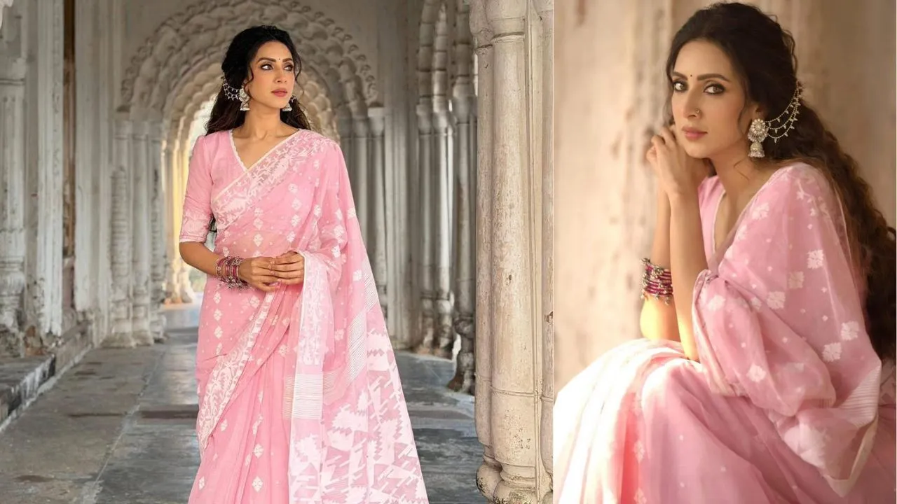 Saree Fashion 2026: ಯುವತಿಯರನ್ನು ಸೆಳೆದ ತಿಳಿ ವರ್ಣದ ಜಾಮ್ದಾನಿ ಸೀರೆಗಳು - Image 2