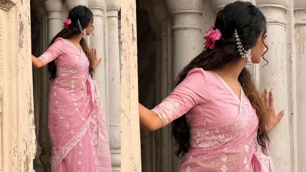 Saree Fashion 2026: ಯುವತಿಯರನ್ನು ಸೆಳೆದ ತಿಳಿ ವರ್ಣದ ಜಾಮ್ದಾನಿ ಸೀರೆಗಳು - Image 5