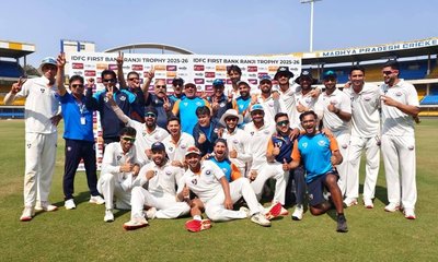 ರಣಜಿ ಟ್ರೋಫಿ ಸೆಮಿಫೈನಲ್‌ಗೆ ಪ್ರವೇಶ ಮಾಡಿದ ಜಮ್ಮು ಮತ್ತು ಕಾಶ್ಮೀರ!