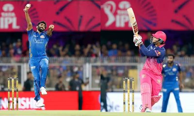 ಜಸ್‌ಪ್ರೀತ್‌ ಬುಮ್ರಾಗೆ ಮೊದಲನೇ ಎಸೆತದಲ್ಲಿಯೇ ಸಿಕ್ಸ್‌ ಹೊಡೆದ ವೈಭವ್‌!