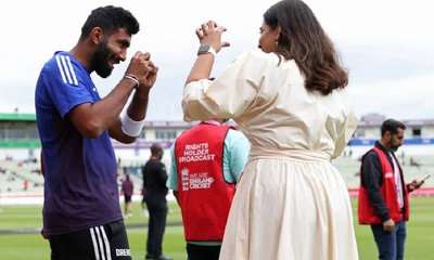 ವಿವಾಹ ವಾರ್ಷಿಕೋತ್ಸವದ ಪೋಸ್ಟ್‌; ಪತ್ನಿಯಿಂದಲೇ ಟ್ರೋಲ್‌ ಆದ ಬುಮ್ರಾ