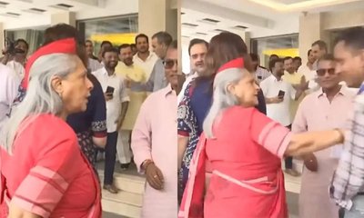 ತಮ್ಮೊಂದಿಗೆ ಸೆಲ್ಫಿ ಕ್ಲಿಕ್ಕಿಸಲು ಬಂದ ವ್ಯಕ್ತಿಯನ್ನು ತಳ್ಳಿದ ಜಯಾ ಬಚ್ಚನ್‌