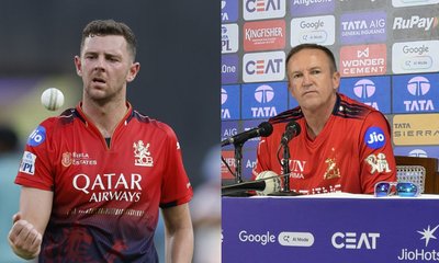 ಎಸ್‌ಆರ್‌ಎಚ್‌ ವಿರುದ್ಧ ಜಾಶ್‌ ಹೇಝಲ್‌ವುಡ್‌ ಆಡ್ತಾರಾ? ಕೋಚ್‌ ಸ್ಪಷ್ಟನೆ!