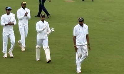 ಶಿವಮೊಗ್ಗದಲ್ಲಿ ಕರ್ನಾಟಕ-ಗೋವಾ ನಡುವಣ ಪಂದ್ಯ ಡ್ರಾ!