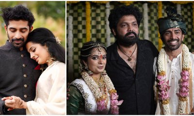 Photos: ʻ777 ಚಾರ್ಲಿʼ ಡೈರೆಕ್ಟರ್‌ ಕಿರಣ್‌ ರಾಜ್‌ ಮದುವೆಯಲ್ಲಿ ರಕ್ಷಿತ್‌