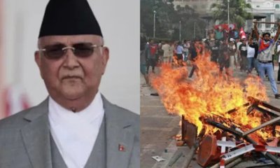 ನೇಪಾಳ ಮಾಜಿ ಪ್ರಧಾನಿ ಕೆ.ಪಿ. ಓಲಿ, ಗೃಹ ಸಚಿವ ಅರೆಸ್ಟ್