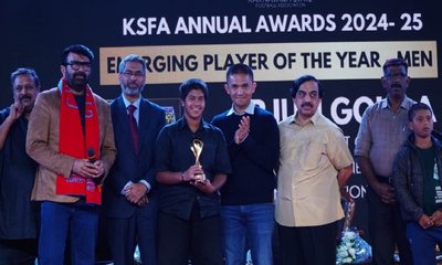 ಬಿ ಎಲ್ ಕಶ್ಯಪ್ & ಸನ್ಸ್ ಬೆಂಬಲಿತ ರೂಟ್ಸ್ ಫುಟ್ಬಾಲ್ ಕ್ಲಬ್ʼಗೆ ಗೌರವ